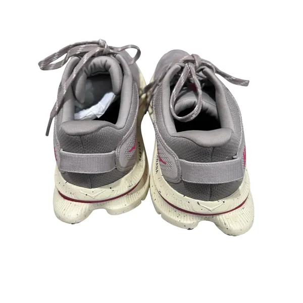 HOKA One One Kawana 2 Women’s Running Shoes Gray Cream Pink Size 10B Neutral - Image 3