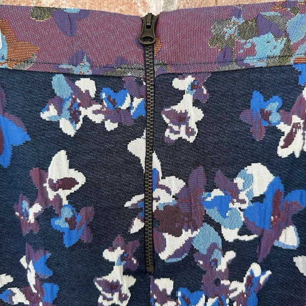 Maeve Anthropologie Cardana Floral Pocket Skirt Size 8 - Image 4