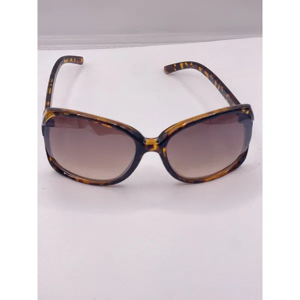 Chetta Print 2 Round Sunglasses Tortoise‎ Shell Brown - Image 2