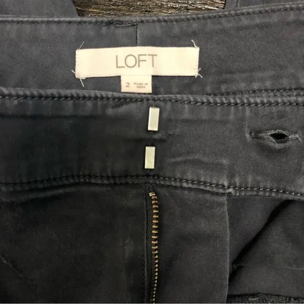 Gray Loft Slacks Size 2 - Image 9