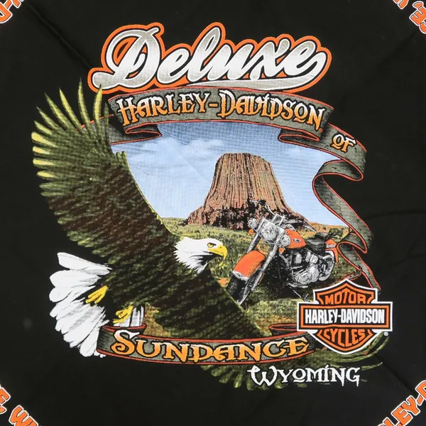 2015 Deluxe Harley-Davidson of Sundance Wyoming Devils Tower Bandana Scarf - Image 2