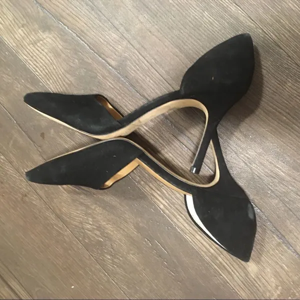 J Crew black suede heels Black Size 8.5 - Image 5
