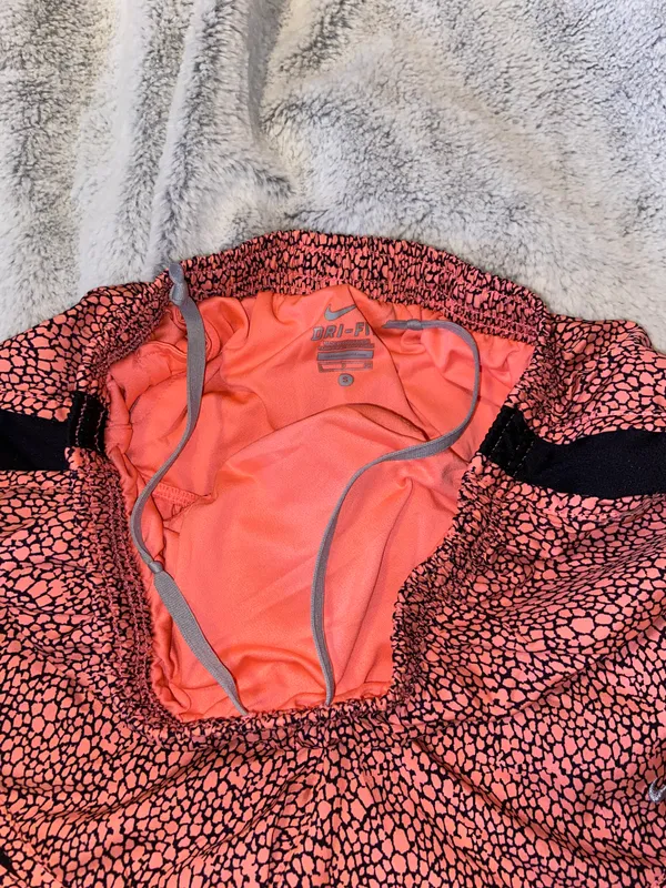 Coral Leopard Shorts - Image 3