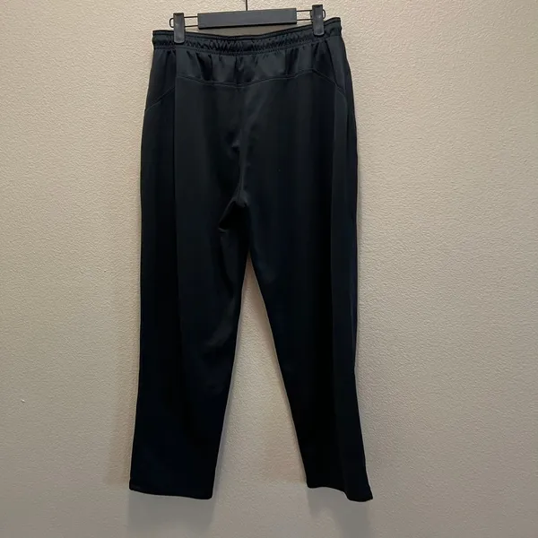 Champion Authentic Athleticwear Sweatpants Black Wide Baggy Pull-On Sz M - Image 3