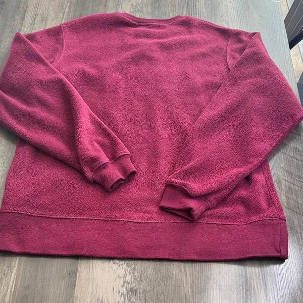 Disney Store Vintage 90’s Burgundy Winnie The Pooh Embroidered Sweatshirt - Image 4