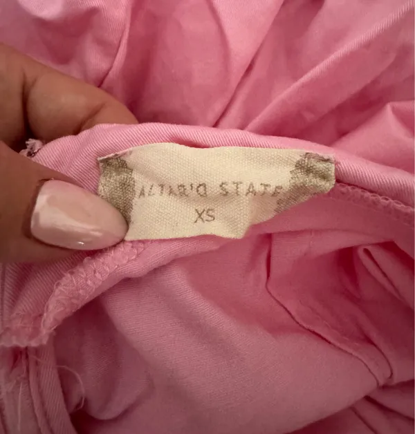 Altar'd State Pink Mini Dress - Image 4