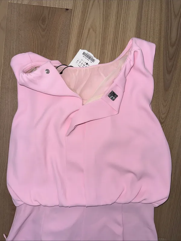 Zara Pink Maxi Dress - Image 7