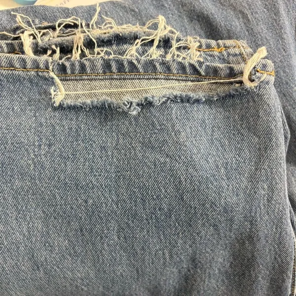 Levi’s 94 Baggy Jeans Women’s 20W NWT Mid Rise Straight Leg 90s Vintage Distress - Image 14