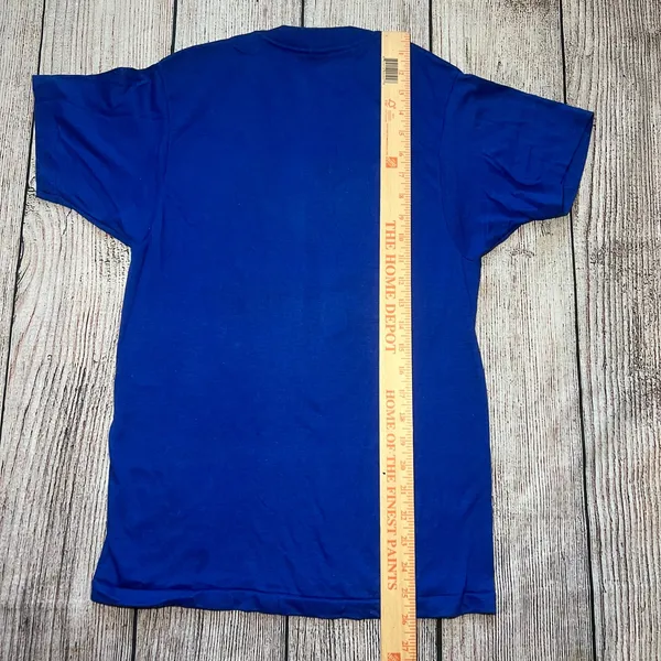 VTG 1986 New York Mets World Champions T Shirt Retro MLB Womens‎ M Single Stitch - Image 5