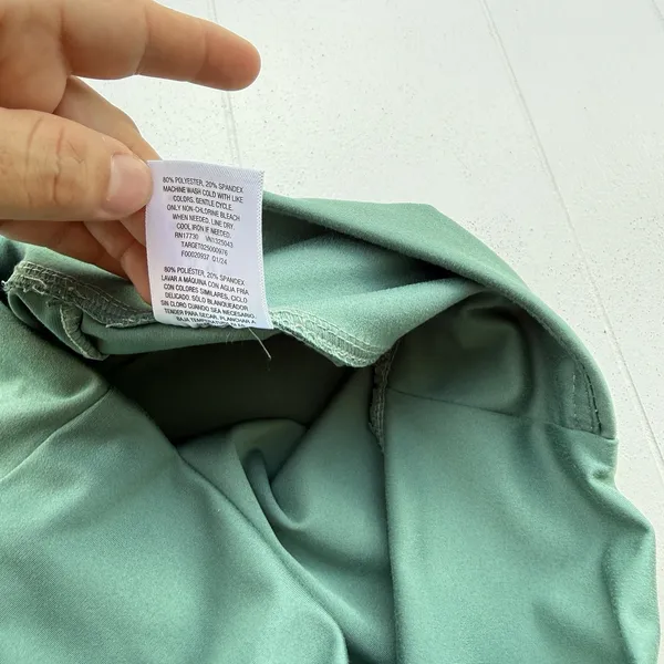 New Day Women’s Medium Green Athletic Bootcut Pull-On Pants - Image 6