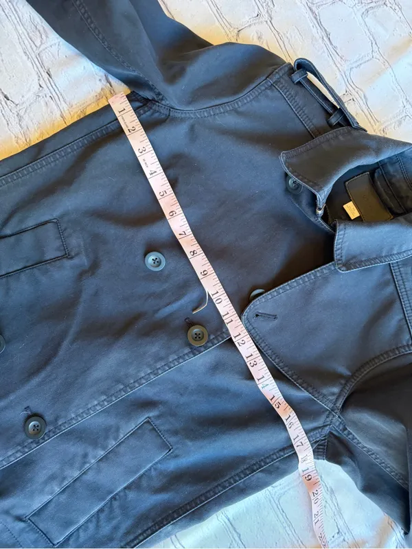 Fossil Military Utility Barn Field Navy Womens XS Chore Outdoor Fall Button Down - Image 9