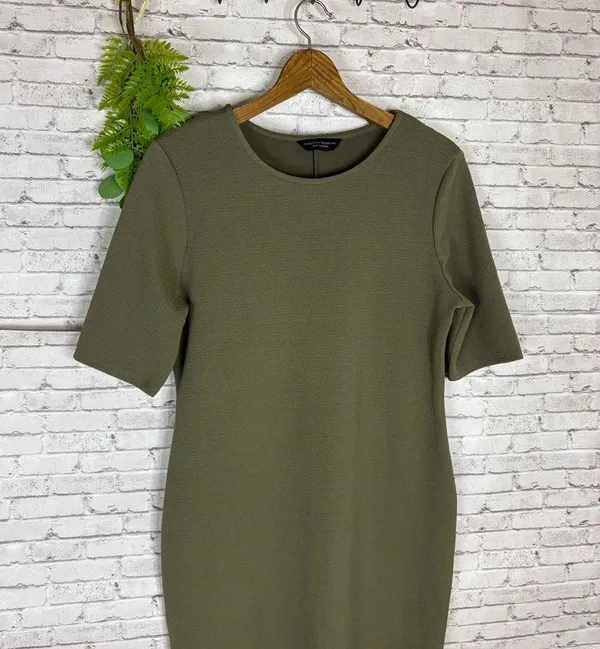 Dorothy Perkins Olive Green Midi Dress - Image 2