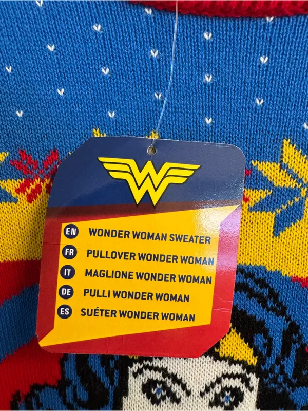 NWT - wonder women ugly Christmas sweater - Image 5