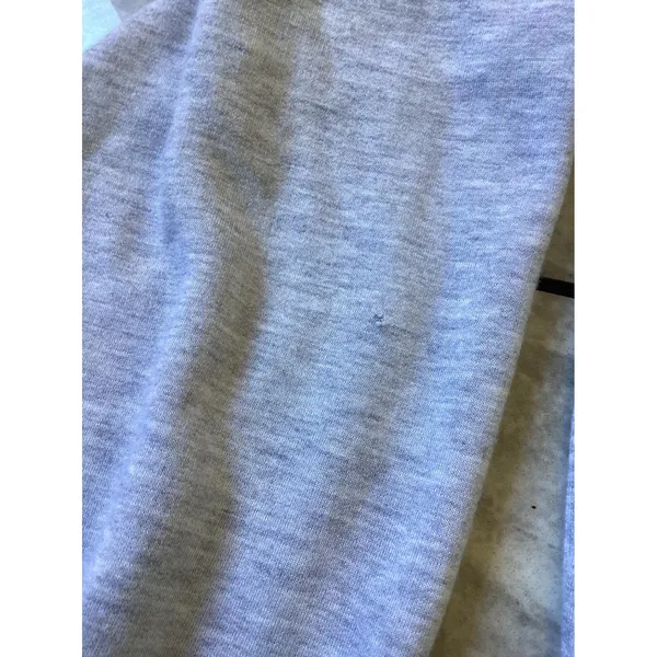 Three Dots Women Heather Gray Quarter Zip Fleece Sweatshirt Pullover Size M - Image 6