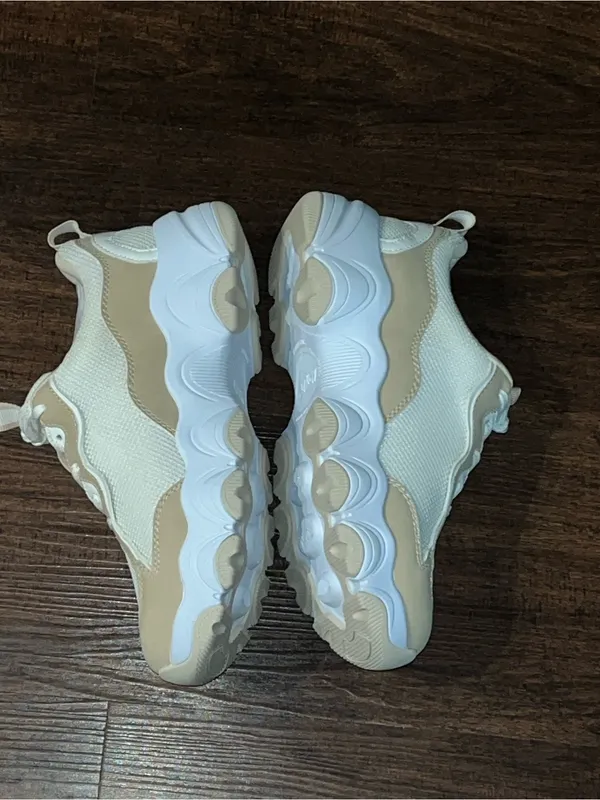 Alegria Boom Joy Ecru Cream and Beige Women's Sneakers Size 9 - Image 3