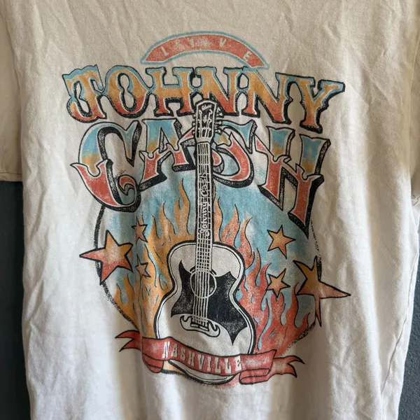 Daydreamer Johnny Cash Nashville Tee Size XS - Image 4