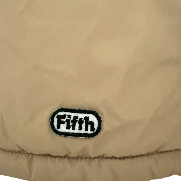 THE FIFTH LABEL Designer Beige Puffer Jacket Women’s Sz S Coat Trendy Fit - Image 10
