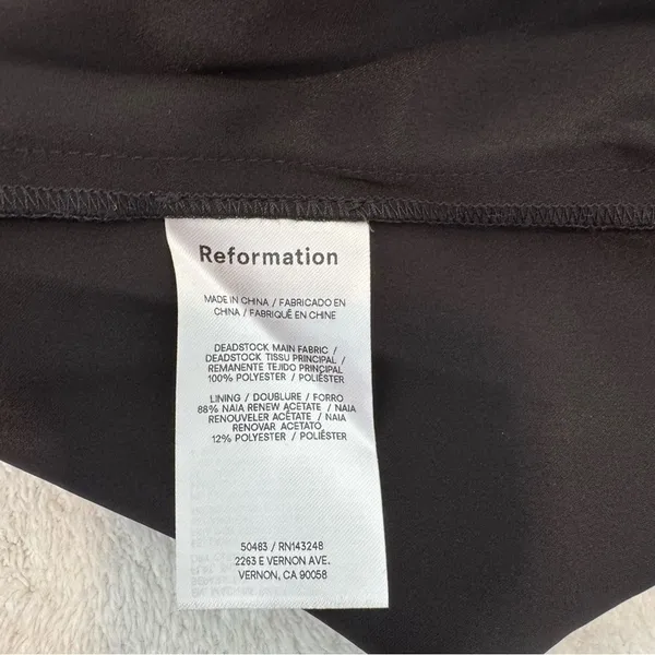 Reformation‎ Dresses Cana Dress Black size 4 - Image 14