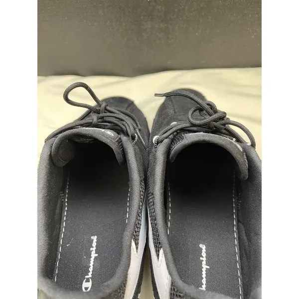 Champion Womens Black White Sneakers Shoes Size 10 SKU 6823 - Image 6