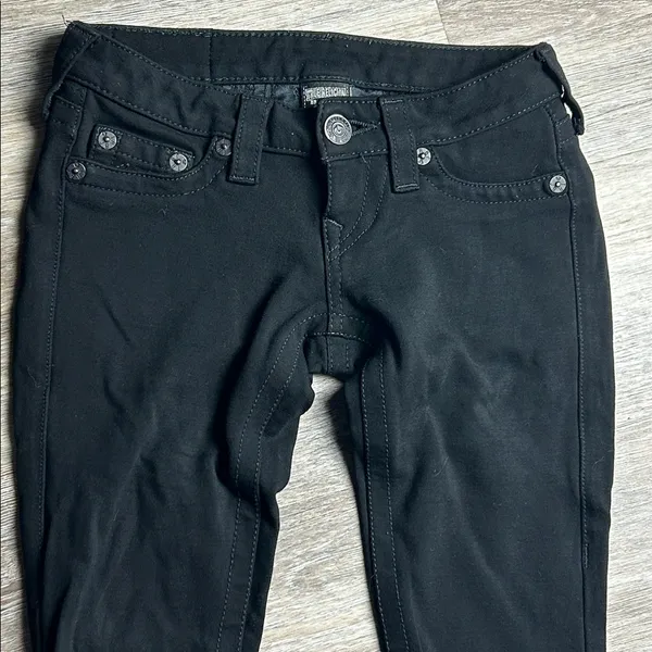 True Religion Stella Stretch Pointe Skinny Jeans Size 23 - Image 8