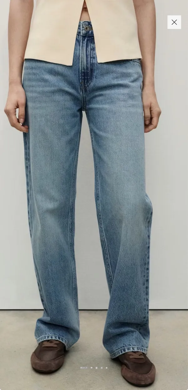 Mango Jeans Denim Straight Fit 4 - Image 4