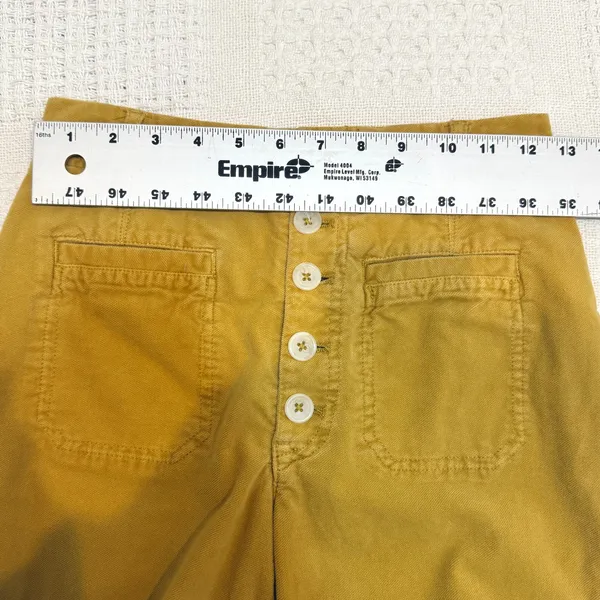 Free People 0 If you love something button fly high rise pant P 3679 - Image 3