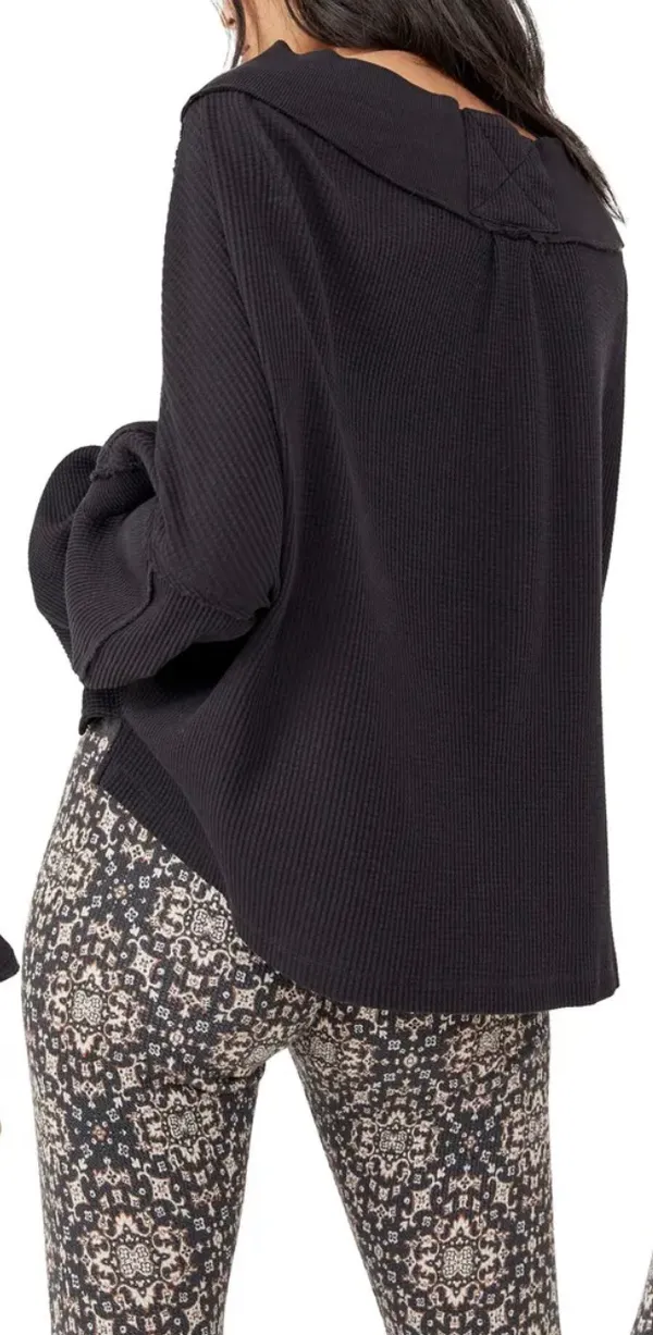 Free People Medium Close To You Thermal Top BNWTS $68.00 - Image 6