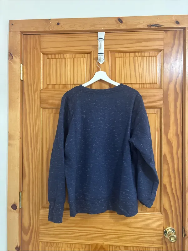 Tek Gear Ultra Soft Fleece Navy Blue Crewneck Sweatshirt Size XL - Image 6