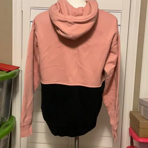 Zine Clothing Pink and Black Women's Hoodie - Image 4