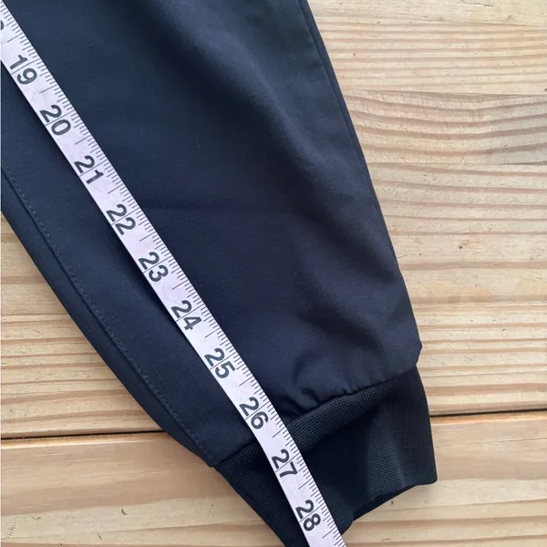 Cherokee Black Scrub Joggers Elastic Waistband Tapered Fit - Image 9
