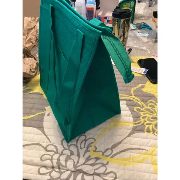 NWOT Thermal-Tote Teal-Colored Insulated Reusable Grocery Tote Bag - Image 4