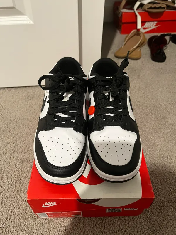 Nike Dunk Low Panda Black White - Image 15
