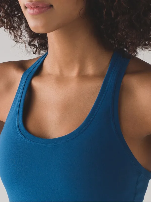 lululemon Cool Racerback II Tank Top Dark teal 6 yoga Pilates activewear gym - Image 4