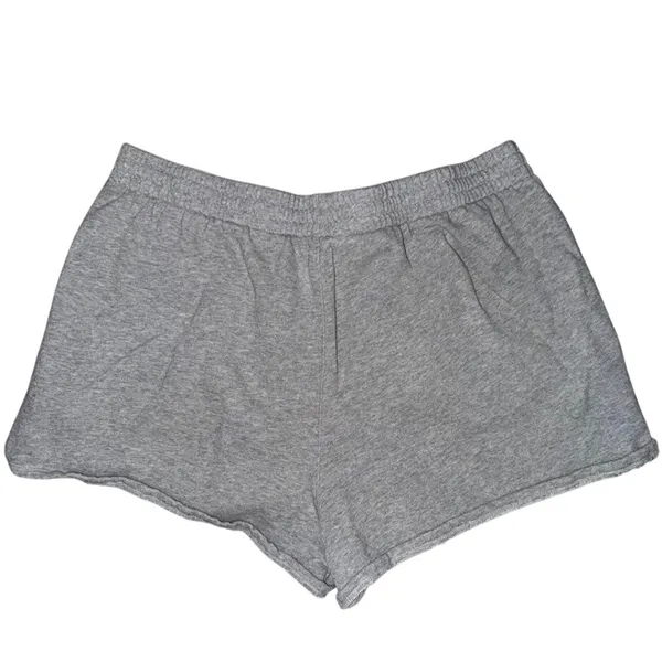 Vintage Victoria’s Secret PINK athletic short sweat campus shorts XL gray pocket - Image 2