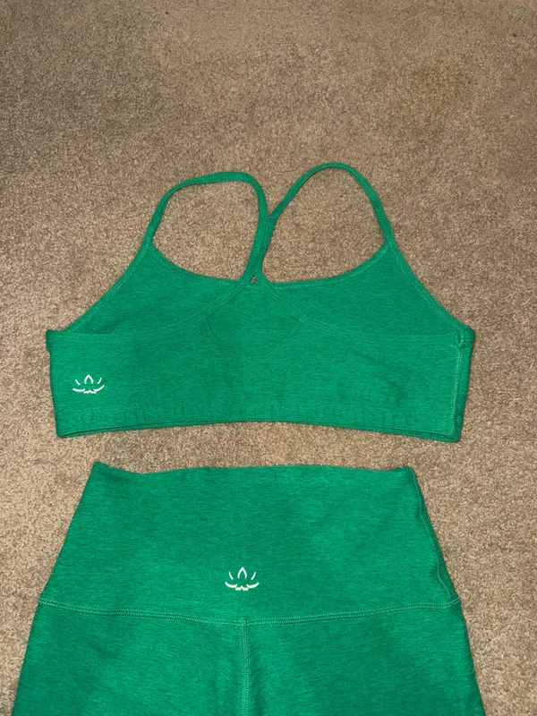 Beyond Yoga Spacedye Biker Shorts and Sports Bra - Image 5