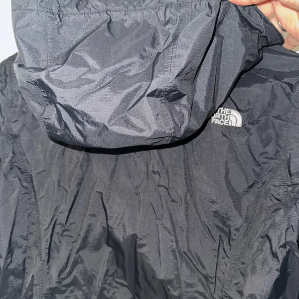 THE NORTH FACE HYVENT Women's 3 in 1 Windbreaker Jacket Hooded Black SZ Medium‎ - Image 6