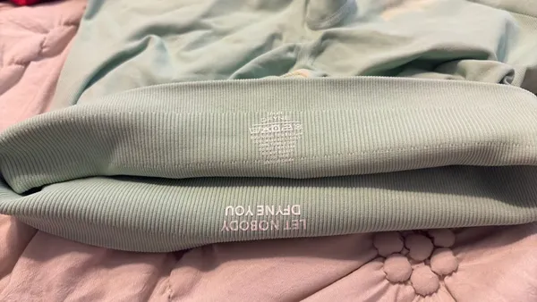 Mint Green Dfyne Biker Shorts  - Image 3