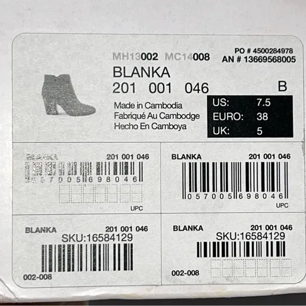 ALDO Blanka Women's Tan/Brown Suede Ankle Booties w/Stacked Wooden Heel-Size 7.5 - Image 13