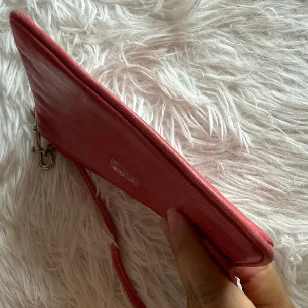 COACH Limited Edition Poppy Pink Wristlet - Image 6