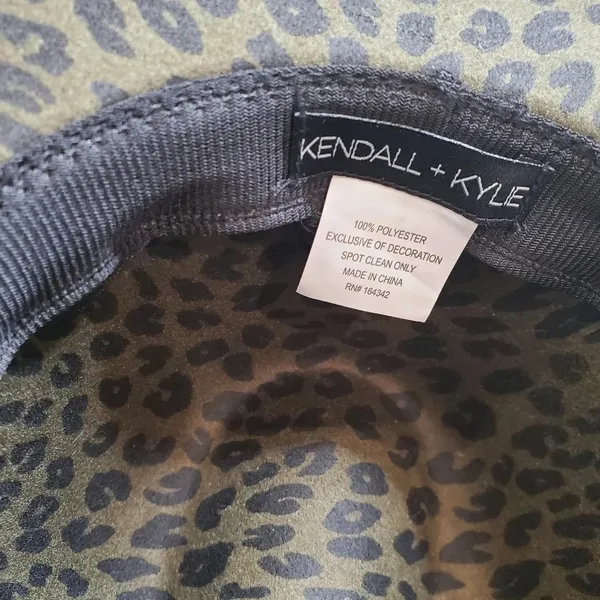 Kendall‎ & Kylie Leopard Green Fedora Hat - Image 5