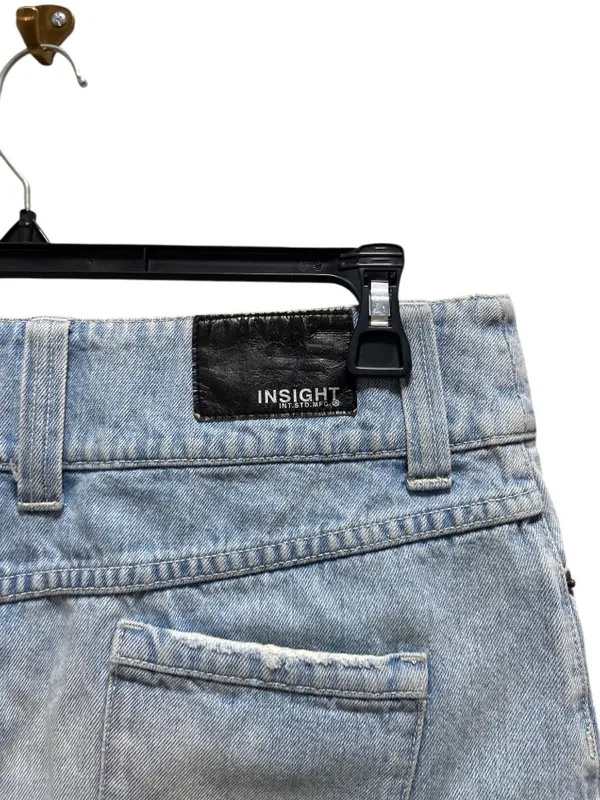 Insight 51 Micro Mini Skirt Blue Size XL NWT Y2K Rave Festival Summer Beach Cute - Image 9