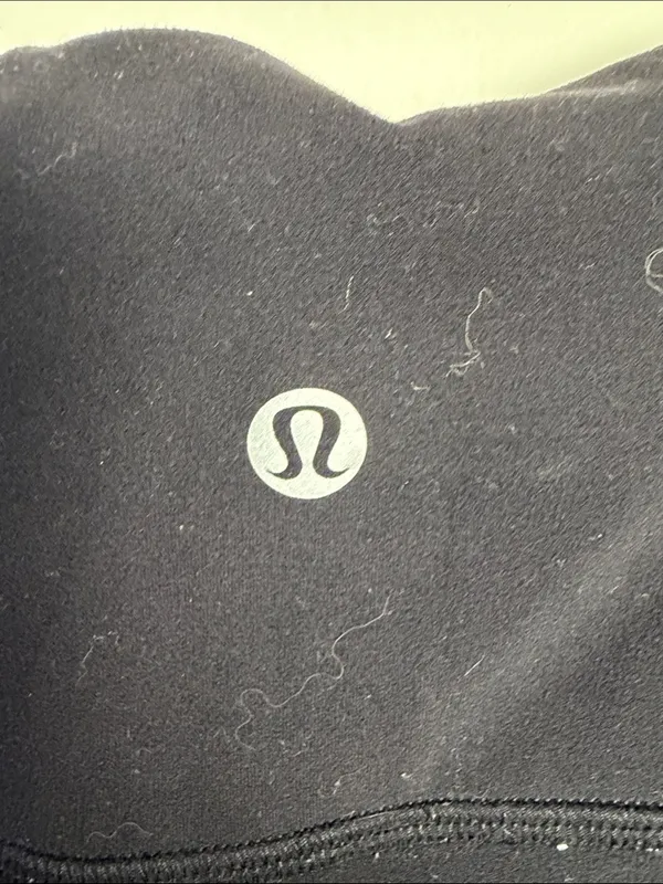 Lululemon High-Waist Black Flare Yoga Pants size 4 - Image 2