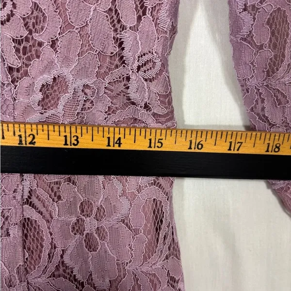 NWT JJ's House Lace Full Length Dress Womens 14 Wisteria Formal‎ Wedding Event - Image 8