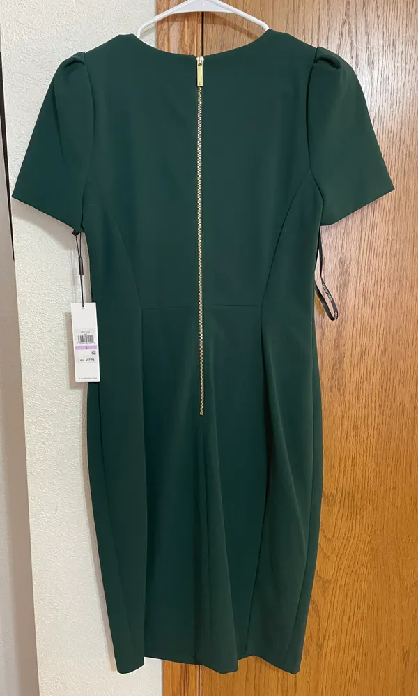 Calvin Klein Green Dress - Image 2