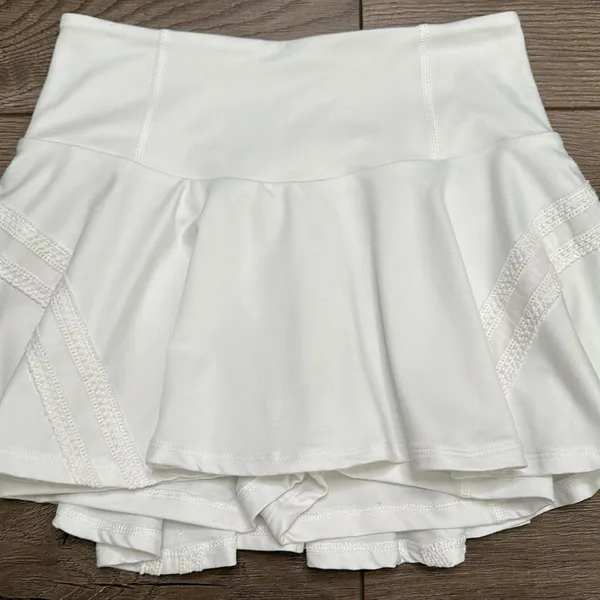 Free People Movement Pleats And Thank You High Rise Tennis Skirt Skort Size XS - Image 2