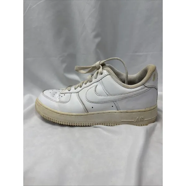 Nike Air Force 1 Low Triple White Shoes Womens 8 Athletic Sneaker DD8959-100 - Image 4