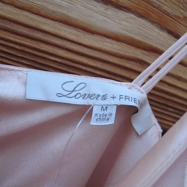 NWT Lovers + Friends Nude Blush Wishful Mini Dress - Image 9