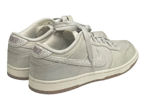Nike VHTF: ✔︎ Dunk Low Skinny PRM Premium Sail Luster Basketball Sneakers ✔︎ 8.5 - Image 3