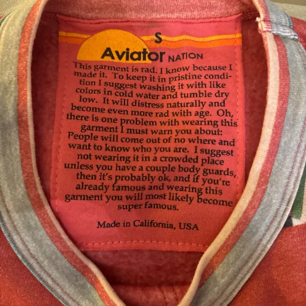 Aviator Nation Sweatshirt - Image 4