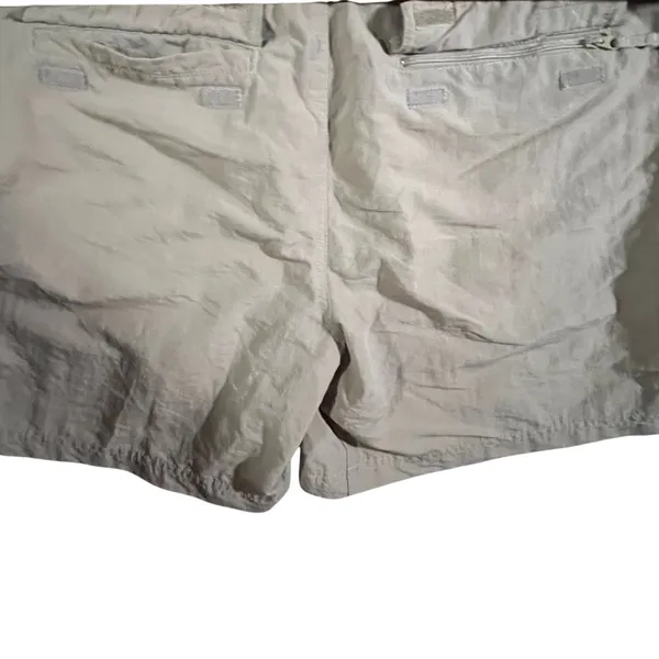 The North Face Hiking Shorts‎ Womens 12 Khaki Nylon Lightweight Utility Pockets - Image 10